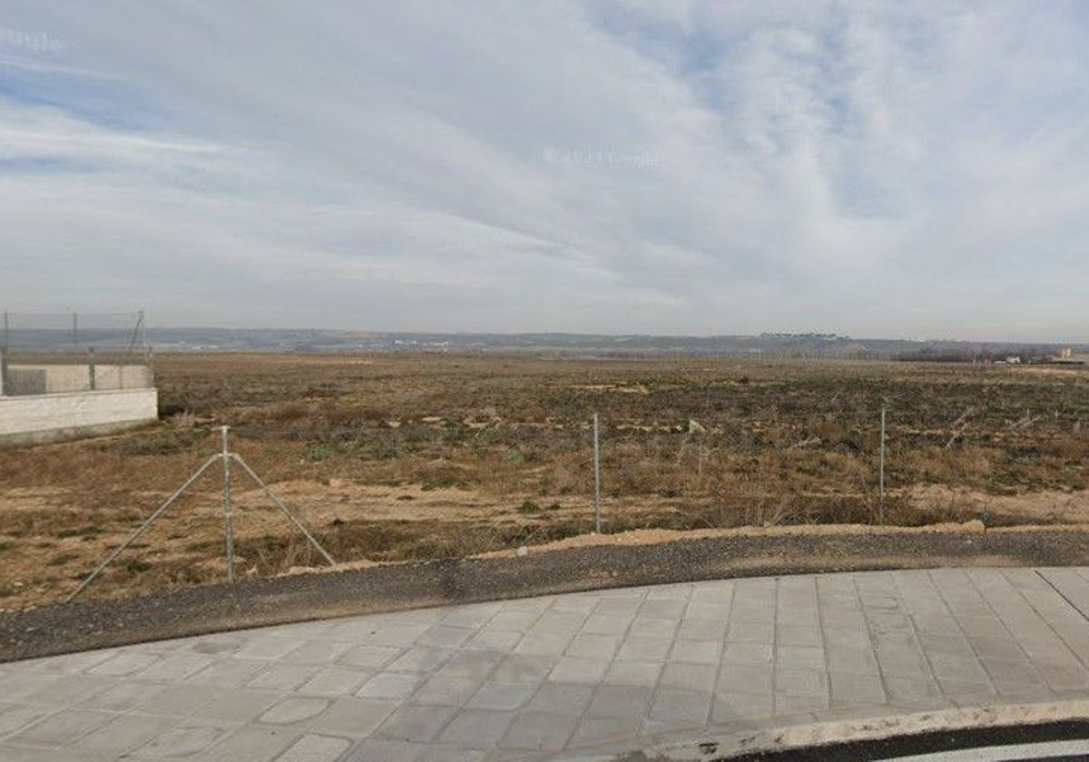 Terrenos donde se desarrollará la ampliación del polígono industrial de Toledo