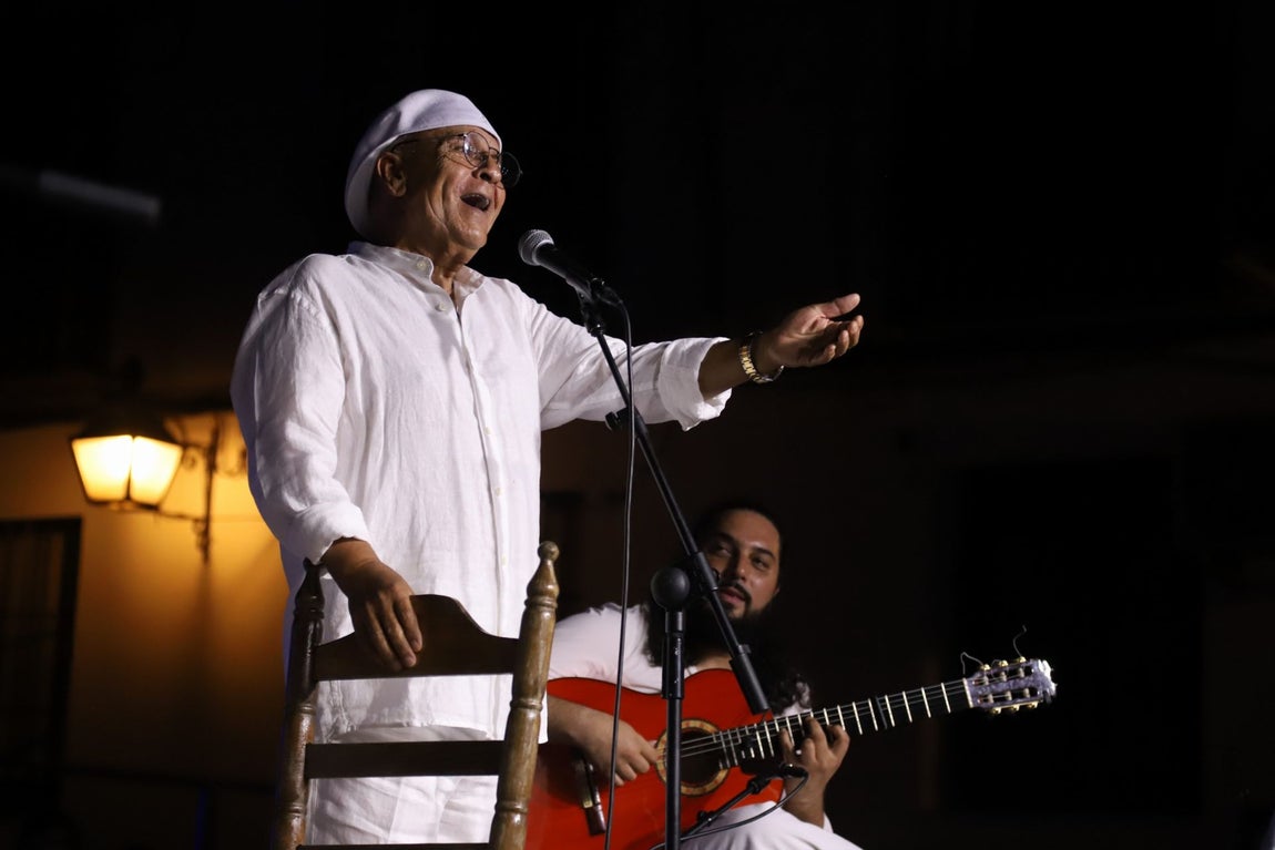 El Pele y Chico Pérez deslumbran con su talento en la Noche Blanca del Flamenco en Córdoba, en imágenes