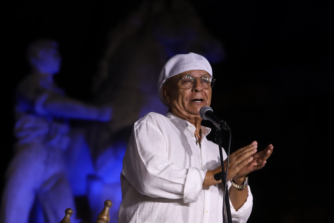 El Pele y Chico Pérez deslumbran con su talento en la Noche Blanca del Flamenco en Córdoba, en imágenes