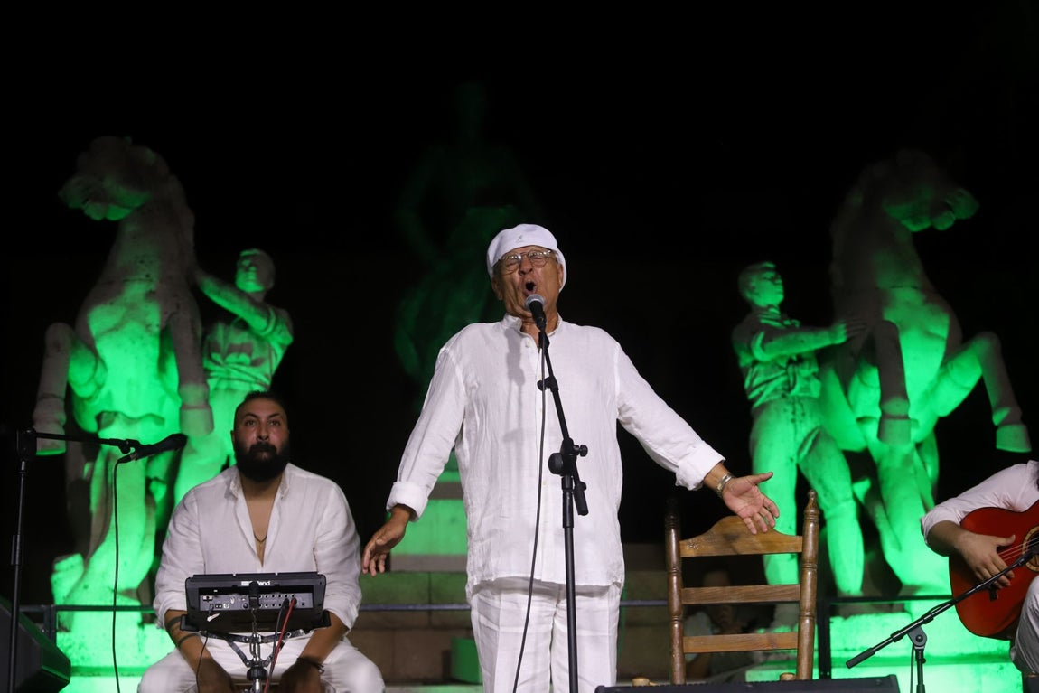 El Pele y Chico Pérez deslumbran con su talento en la Noche Blanca del Flamenco en Córdoba, en imágenes