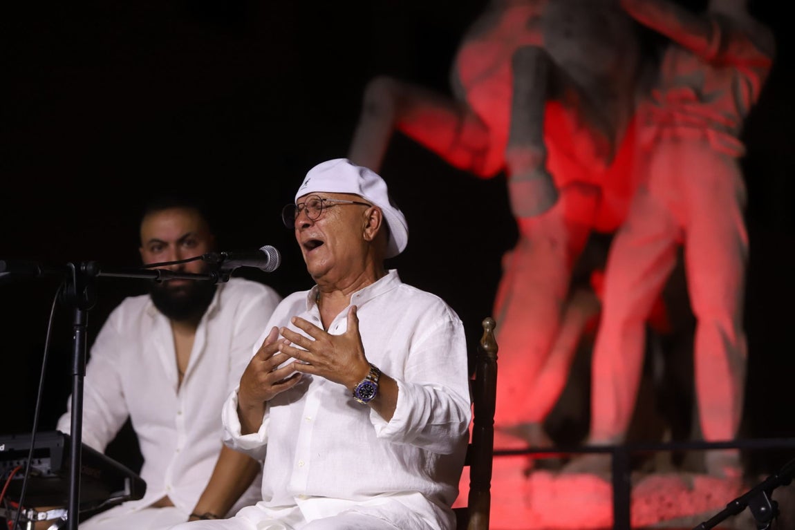 El Pele y Chico Pérez deslumbran con su talento en la Noche Blanca del Flamenco en Córdoba, en imágenes