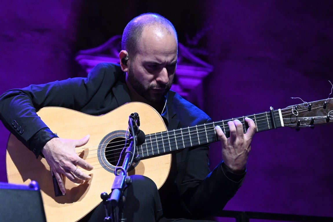 La pureza de Aurora Vargas y la fuerza de Rocío Luna y Rafa del Calli en La Noche Blanca del Flamenco de Córdoba, en imágenes
