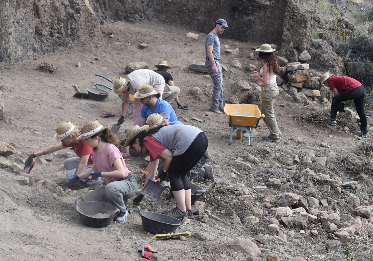 Excavaciones desarrolladas en Cabezo María de Antas