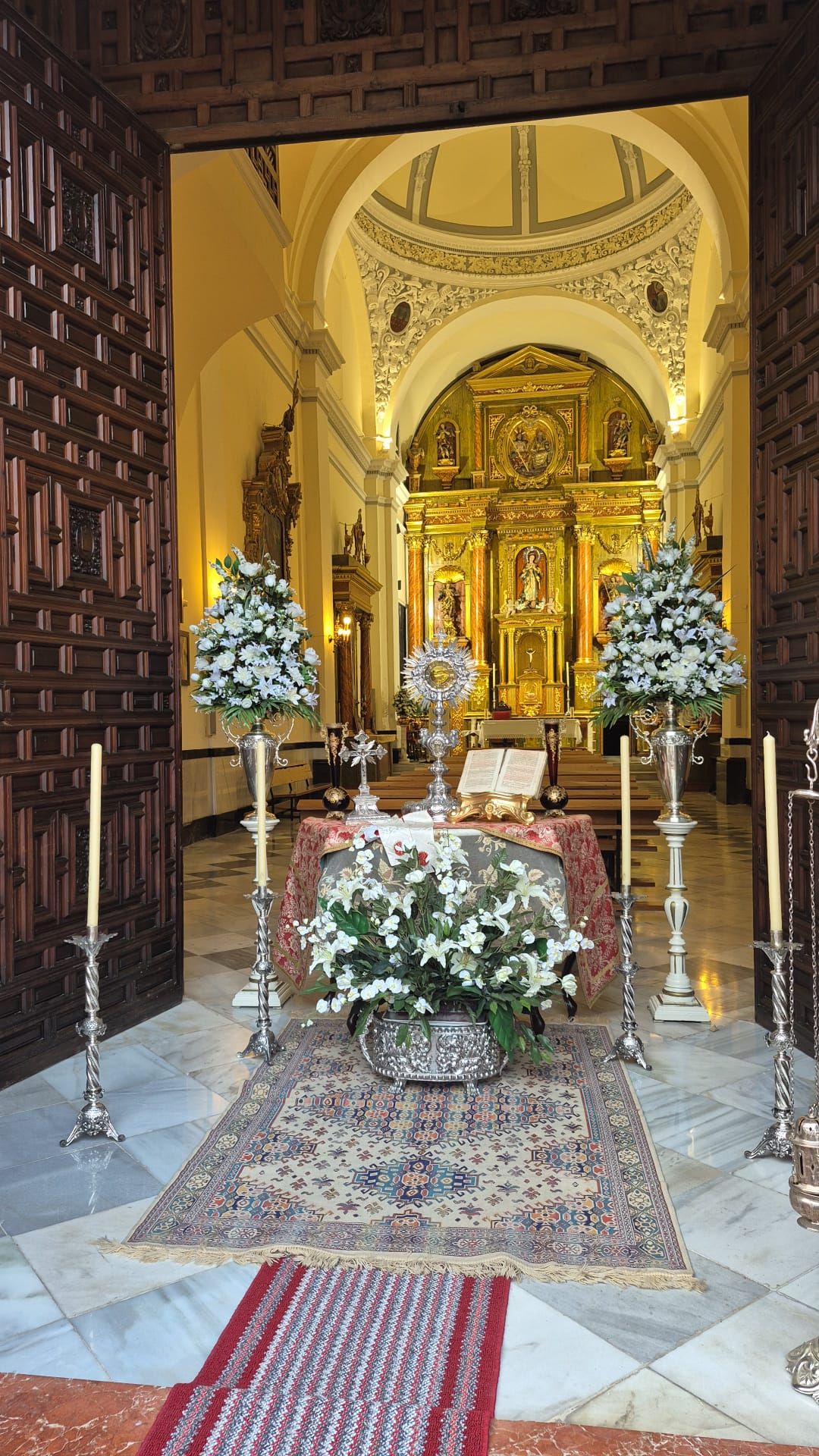 En imágenes, la solemne procesión del Corpus Christi en los pueblos de Córdoba