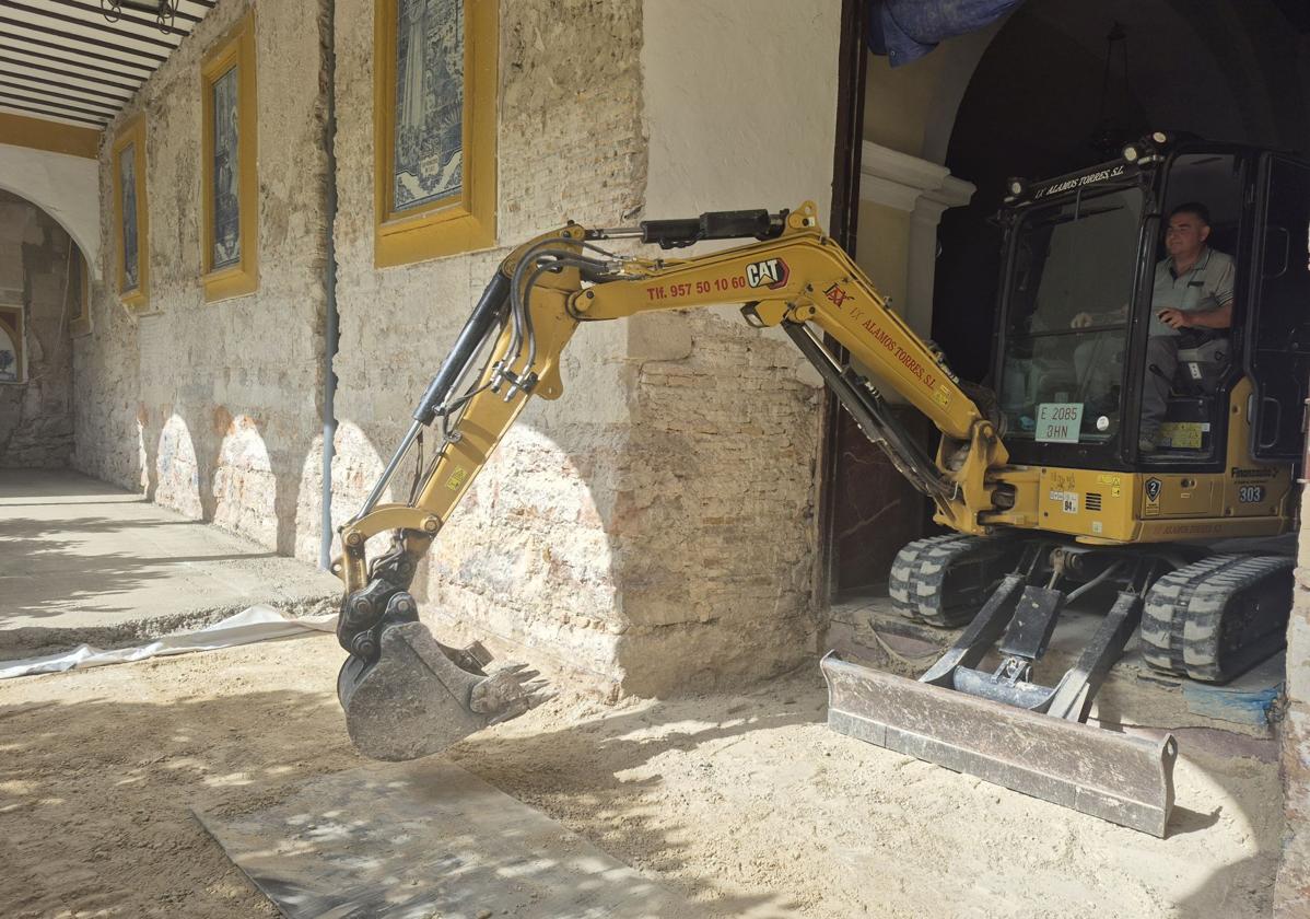 Obras en el convento Madre de Dios