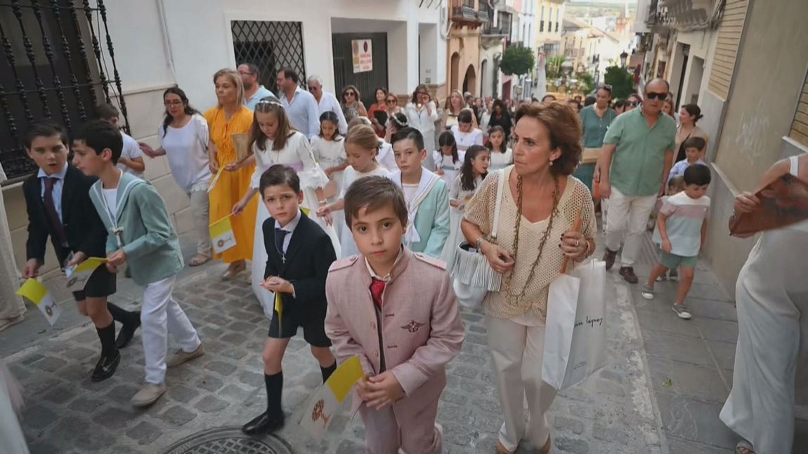 En imágenes, la solemne procesión del Corpus Christi en los pueblos de Córdoba