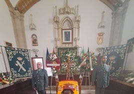Rota despide con honores a Carlos Francisco Bellido, el guardia civil atropellado en Guadalcacín
