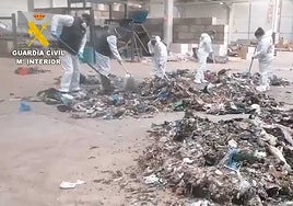 El bebé muerto en la planta de reciclaje de Loeches era una niña de América del Sur