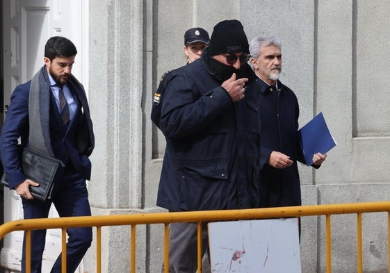 Koldo García, ex asesor de José Luis Ábalos en el Ministerio de Transportes, en el Tribunal Supremo