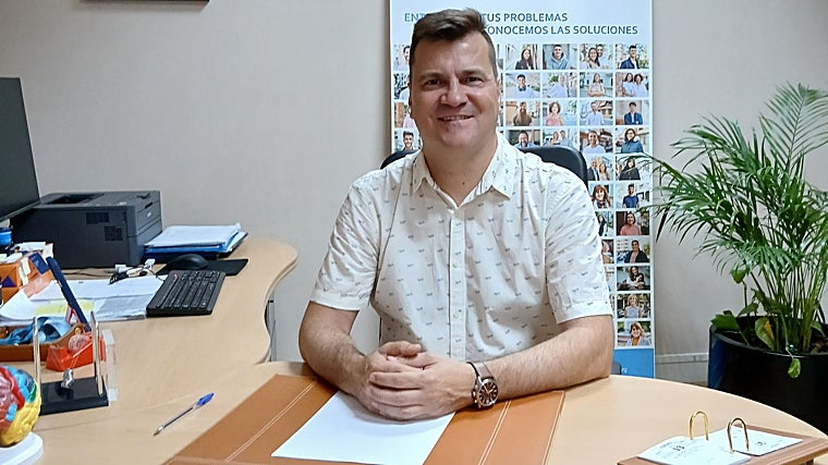 Jesús Villanueva, psicólogo y director adjunto de Proyecto Hombre Madrid