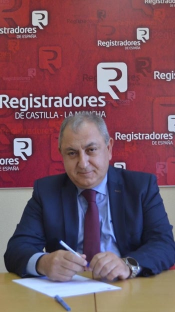 Alfredo Delgado, decano del Colegio de Registradores de Castilla-La Mancha