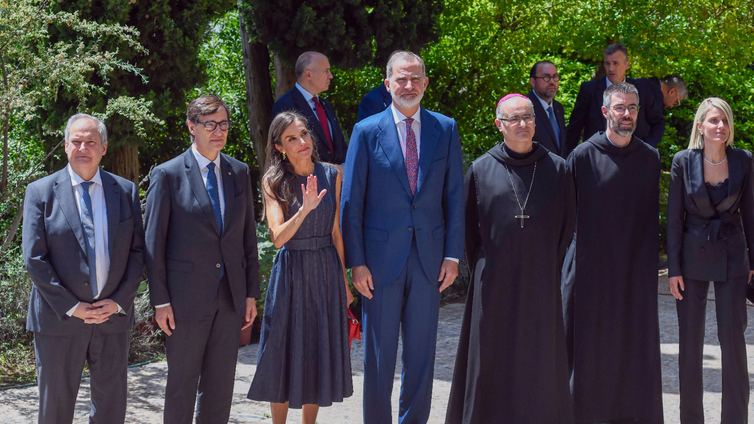 El Rey celebra la labor de Montserrat contra «los discursos totalitarios» y «las identidades excluyentes»