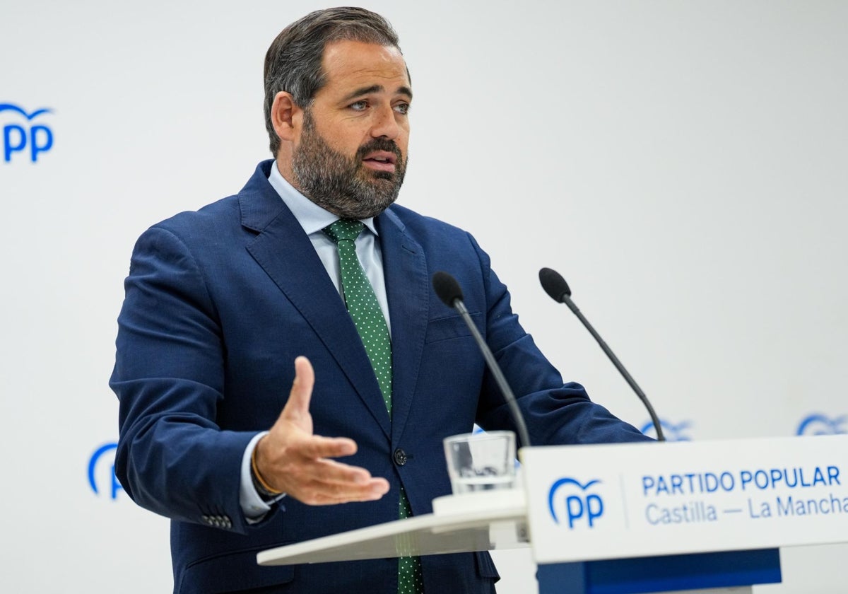 Paco Núñez, presidente del PP de Castilla-La Mancha