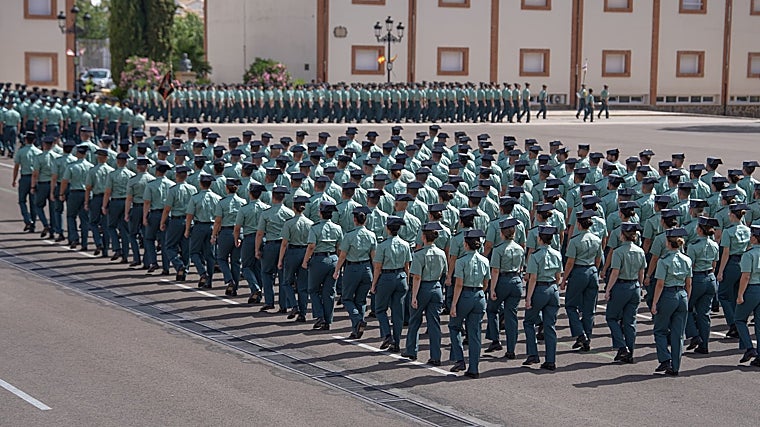 La Guardia Civil refuerza su plantilla con 2.495 nuevos agentes en prácticas