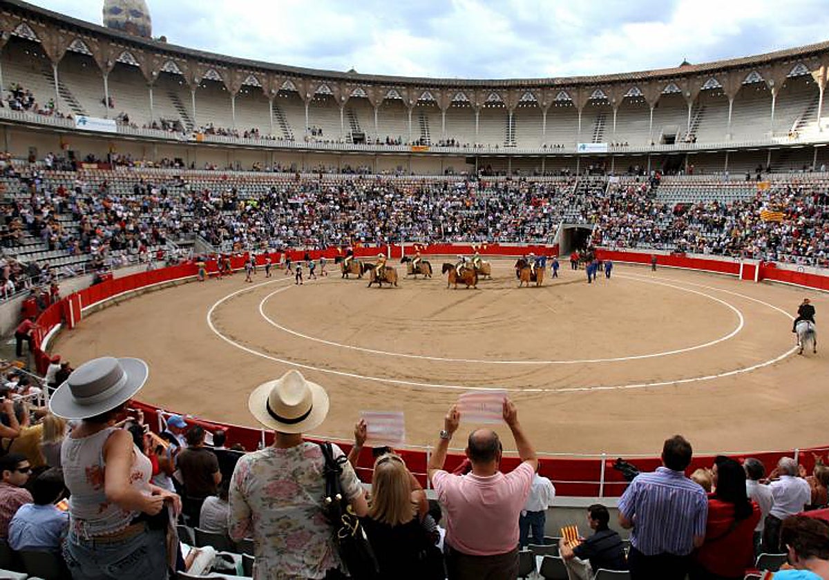 Corrida en la Monumental de Barcelona