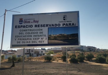 La Junta inicia la licitación por 3,7 millones del nuevo colegio público de Olías del Rey en Toledo