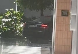 A la caza de los aluniceros del centro comercial Parquesur de Leganés, tras hallar el coche de la banda carbonizado