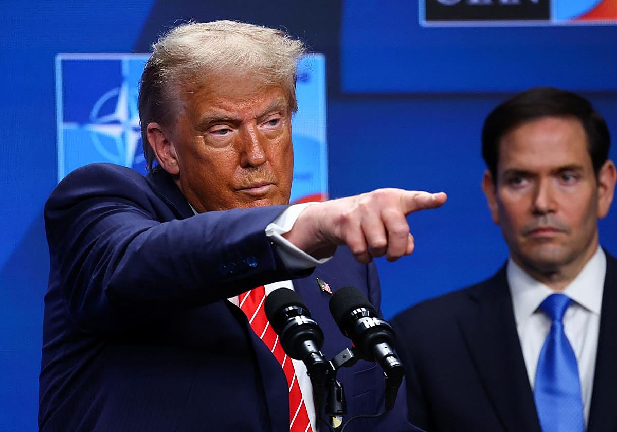 El presidente de Estados Unidos, Donald Trump