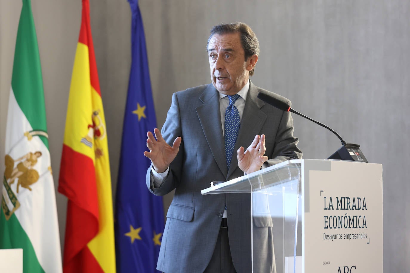 La mejores imágenes de La Mirada Económica de ABC con el presidente de Covap