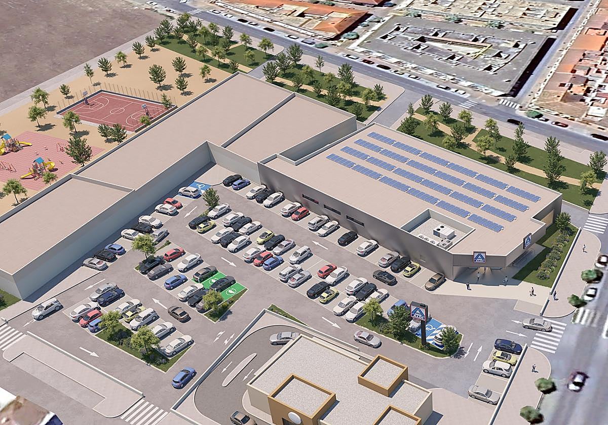 Infografía del futuro 'Palma Plaza'