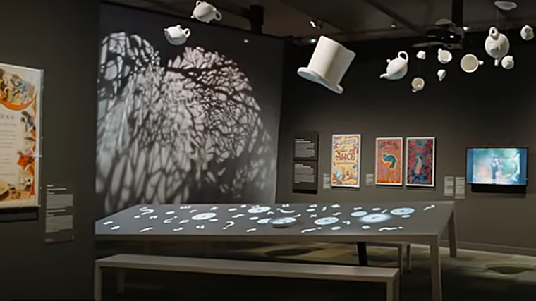 Una de las salas de la exposición