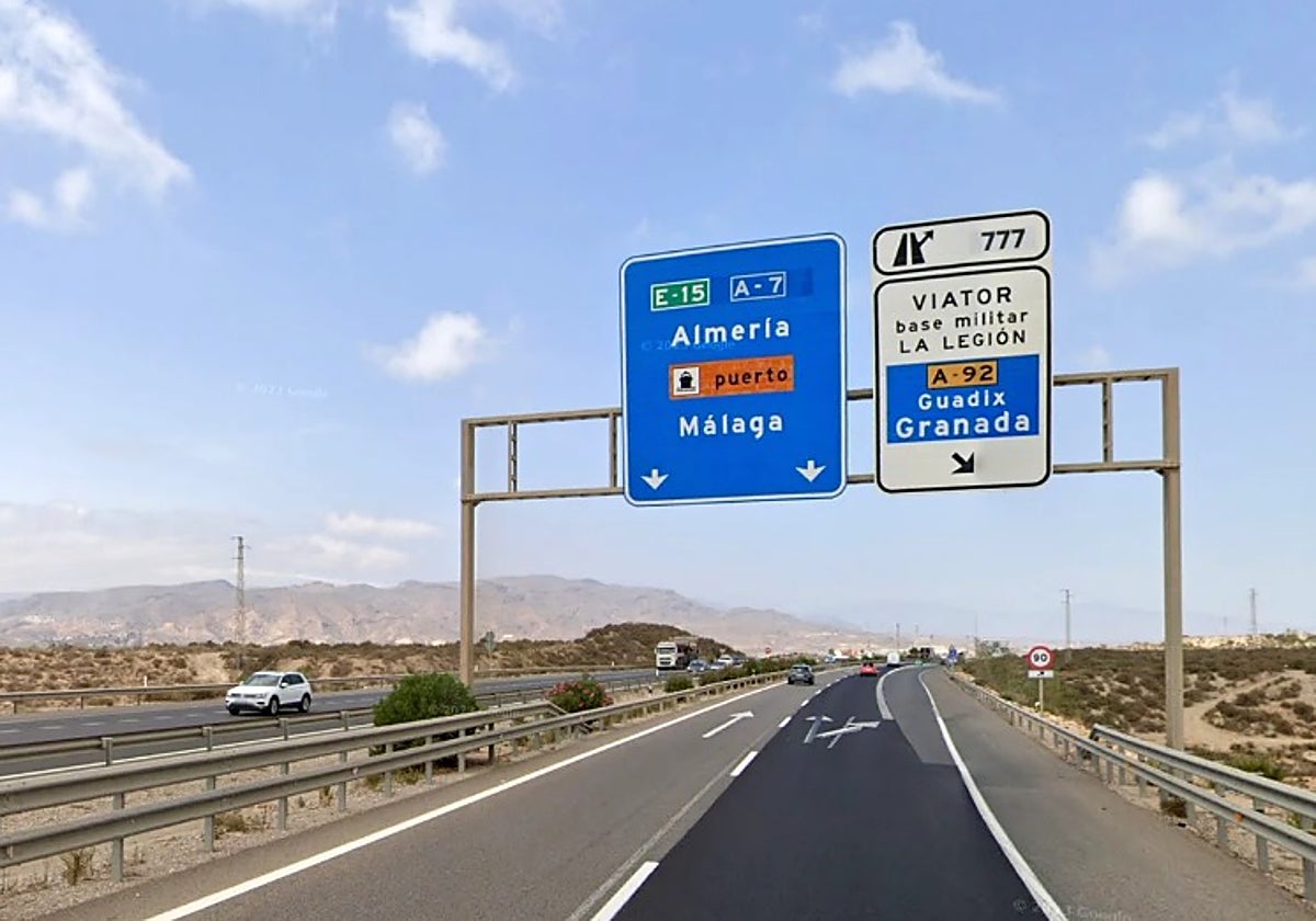 Carretera en la que ha tenido lugar el siniestro mortal