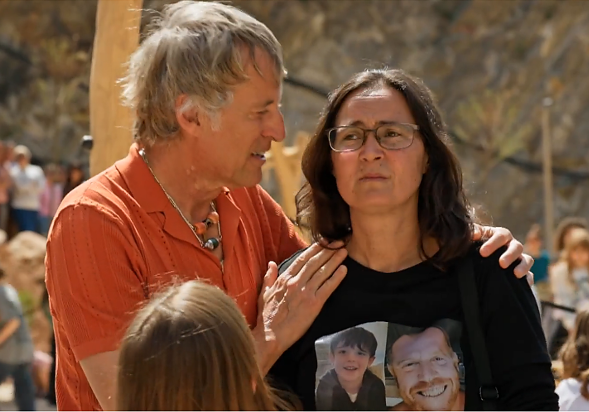 Imagen de Jesús Calleja durante su programa en Sot de Chera, municipio afectado por la dana