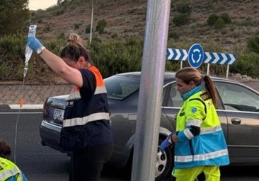 Muere un joven de 23 años en Aranjuez tras salirse de la vía e impactar con una valla el coche que conducía