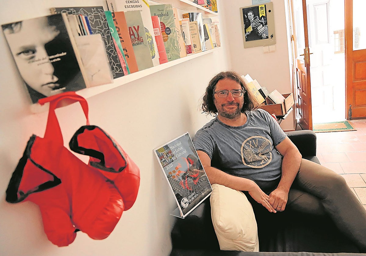 El editor de La uÑa RoTa, Carlos Rod