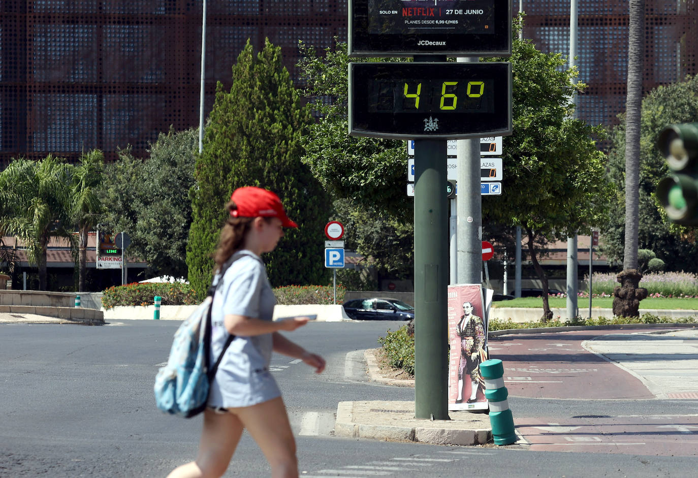 Las imágenes de un tórrido domingo en Córdoba a más de 43 grados