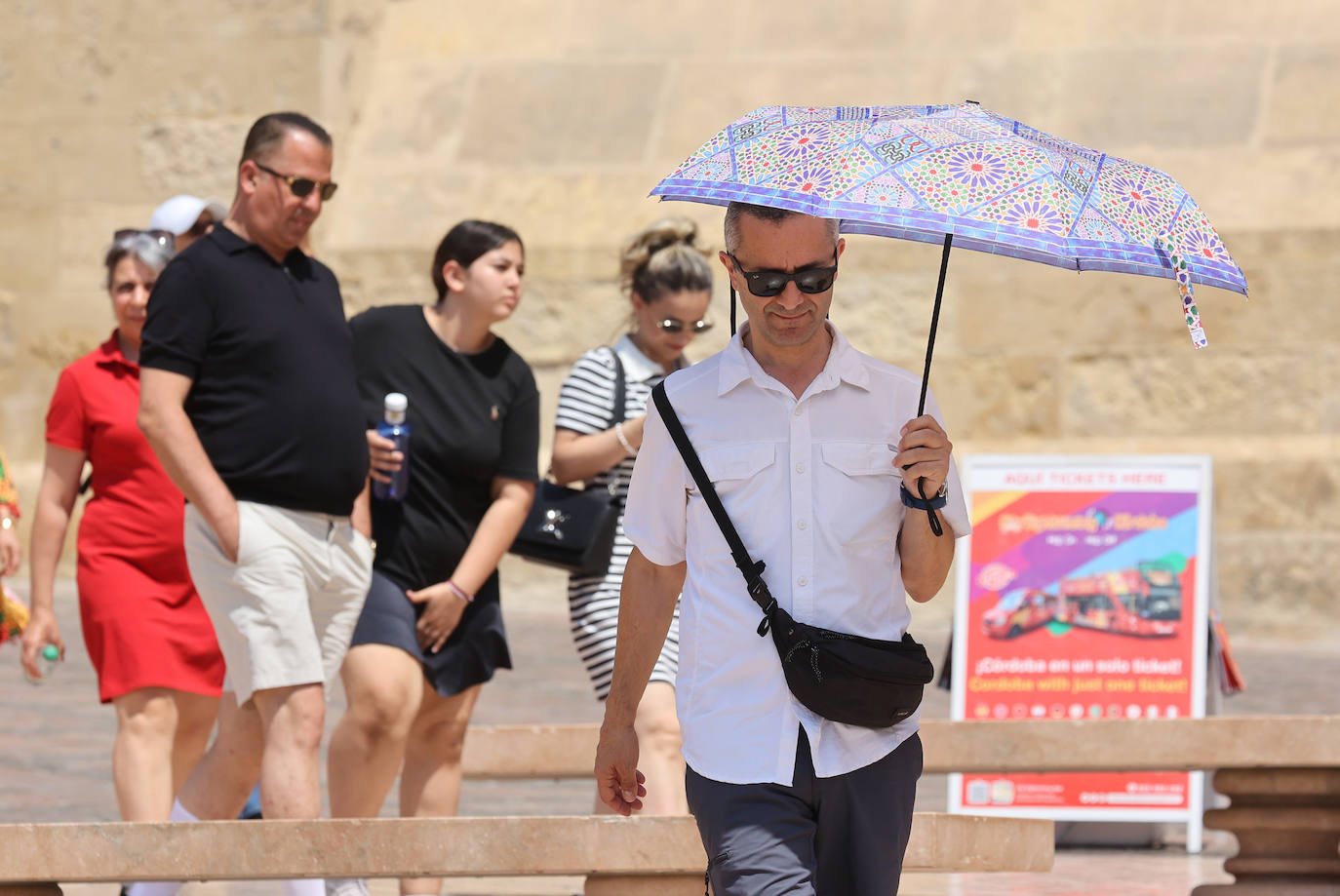 Las imágenes de un tórrido domingo en Córdoba a más de 43 grados