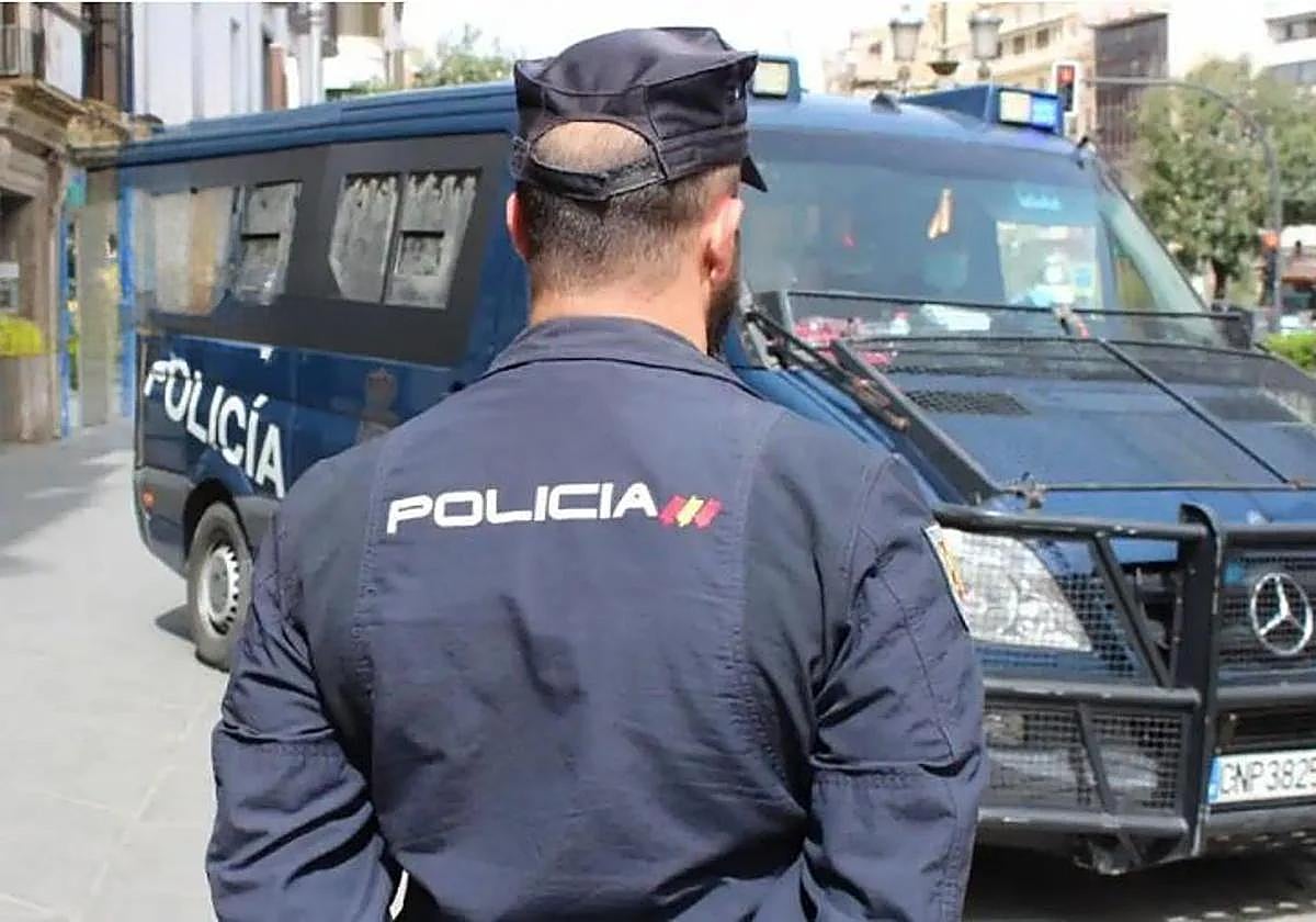 Imagen de un furgón policial.