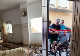 Unos abuelos vuelven a su casa de Paiporta 242 días después de ser destrozada por la dana y esta es su reacción: «Qué llorera»