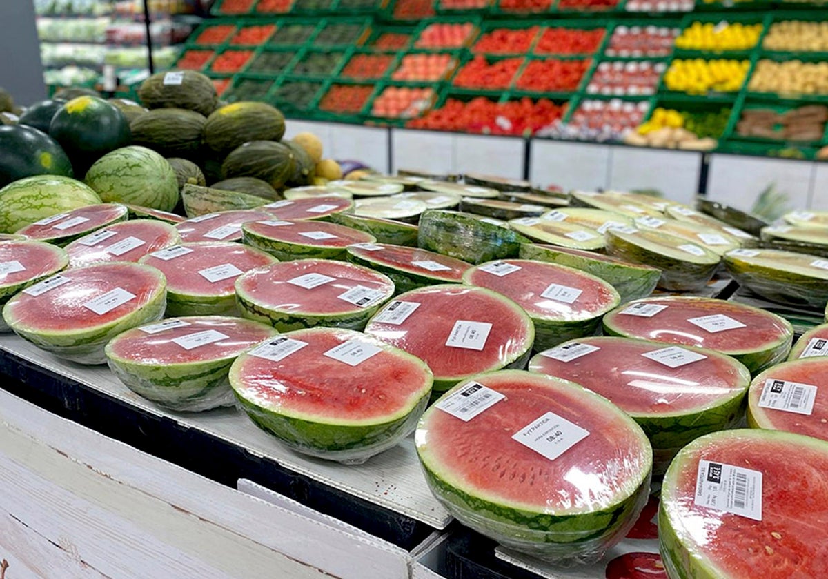 Mercadona confirma el origen de las sandías que vende en sus supermercados este verano