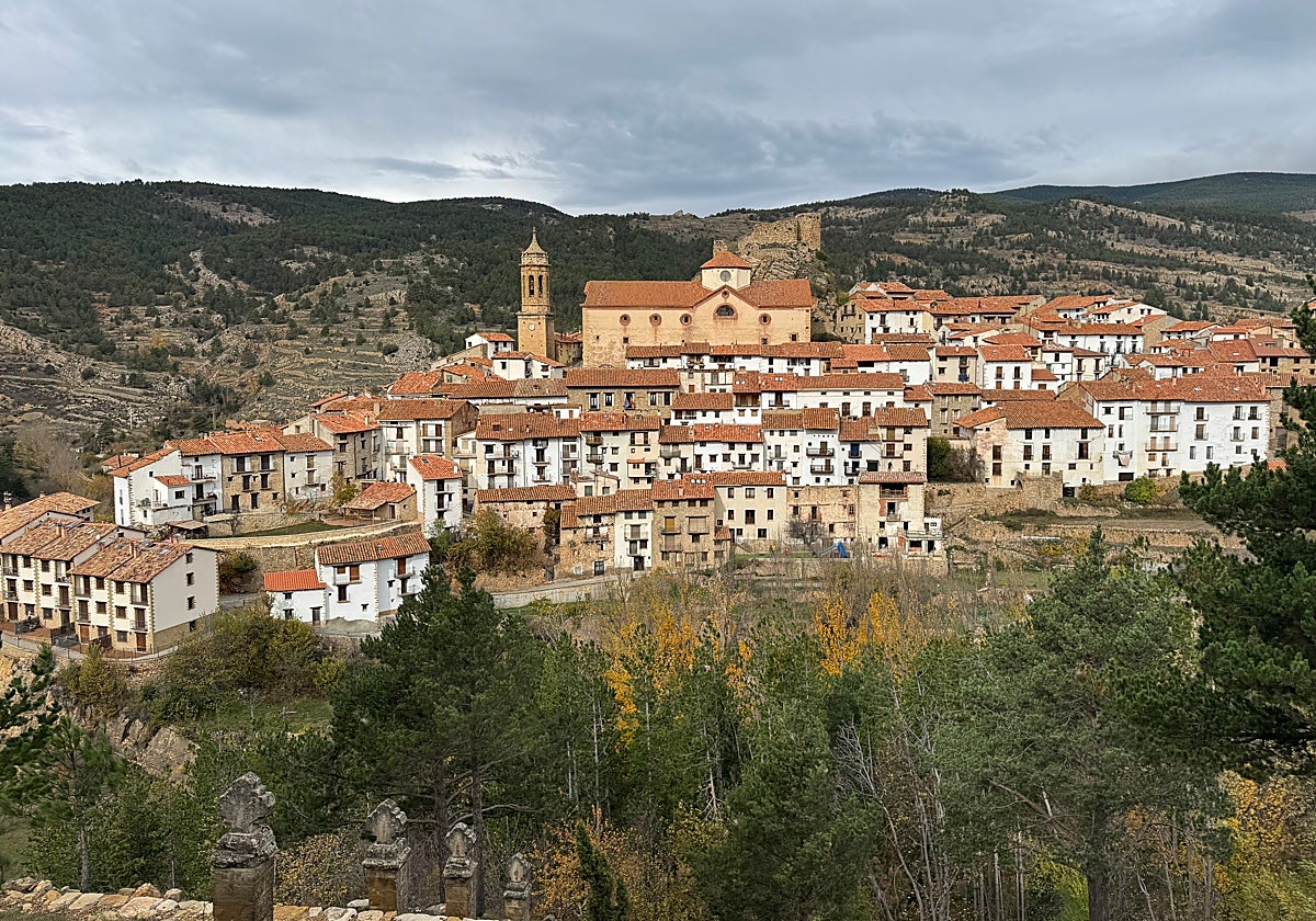 Linares de Mora, en plena sierra de Gúdar-Javalambre