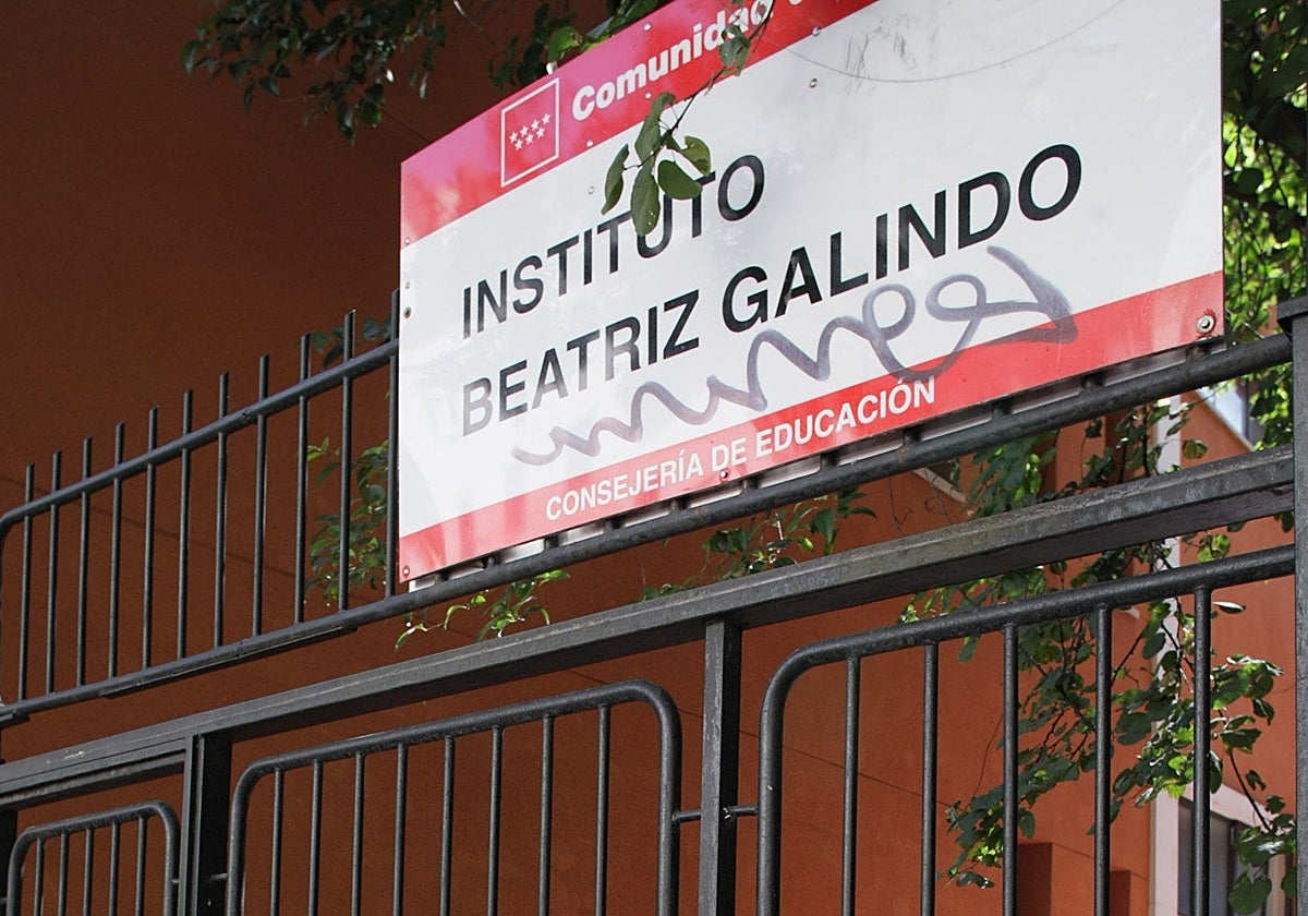 Instituto Beatriz Galindo, uno de los que incorpora las enseñanzas de FP