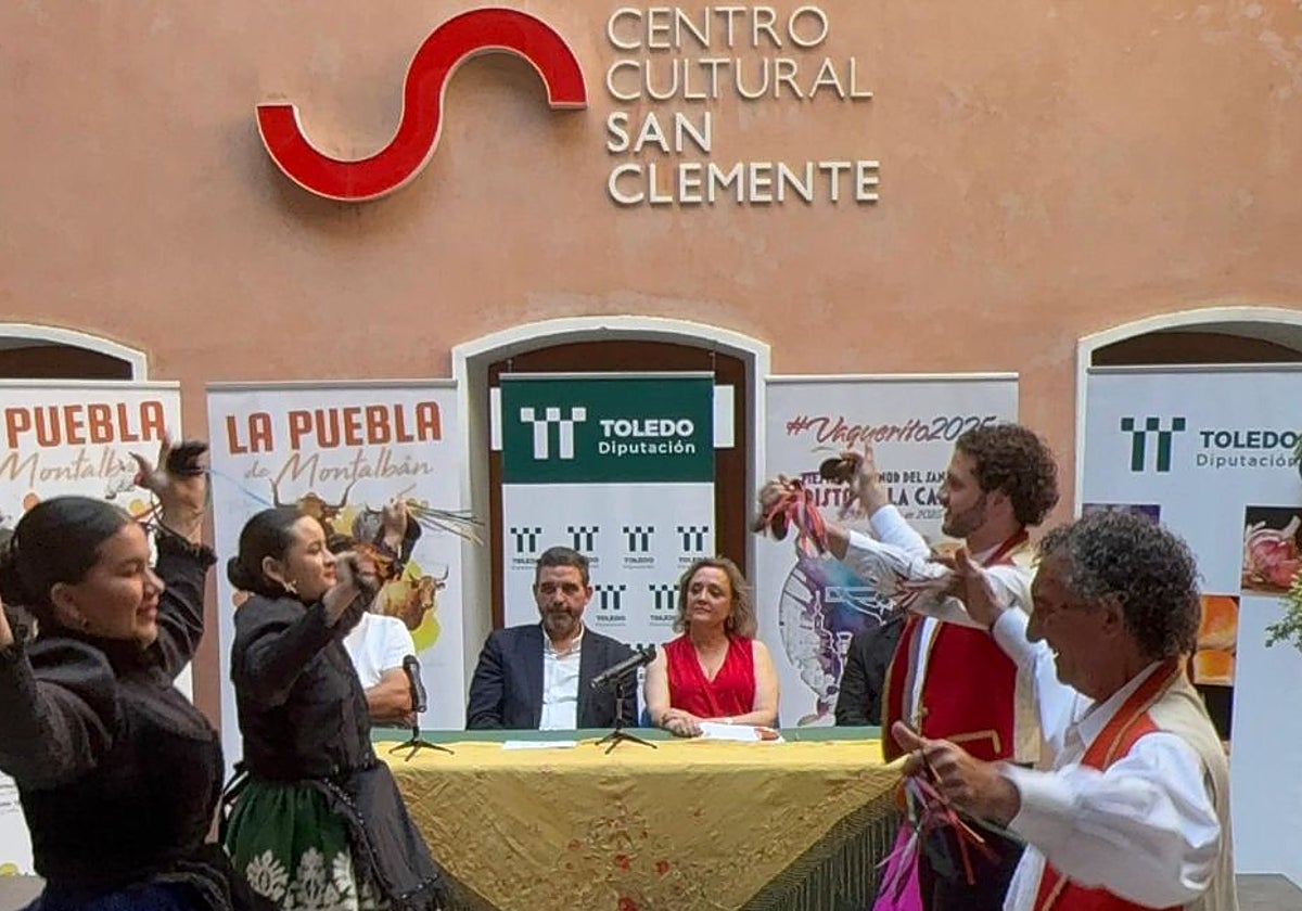Presentación de las fiestas patronales de La Puebla de Montalbán en el Centro Cultural San Clemente