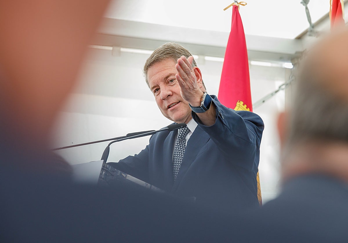 Emiliano García-Page, presidente de Castilla-La Mancha