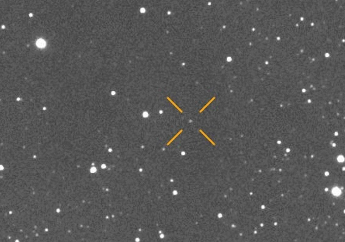 Imagen de 3I/ATLAS.