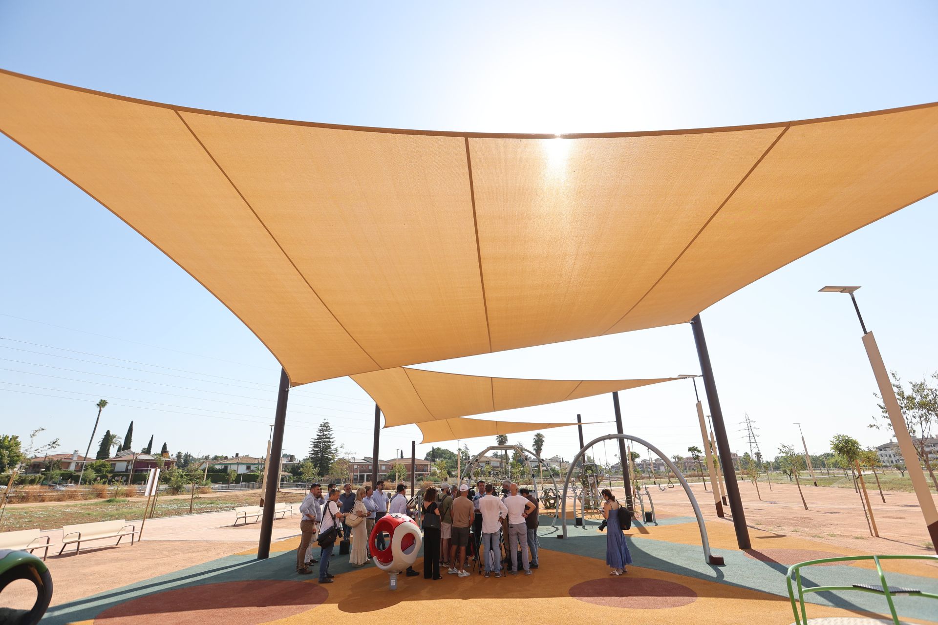 Así ha quedado el nuevo parque del Canal de Córdoba, en imágenes