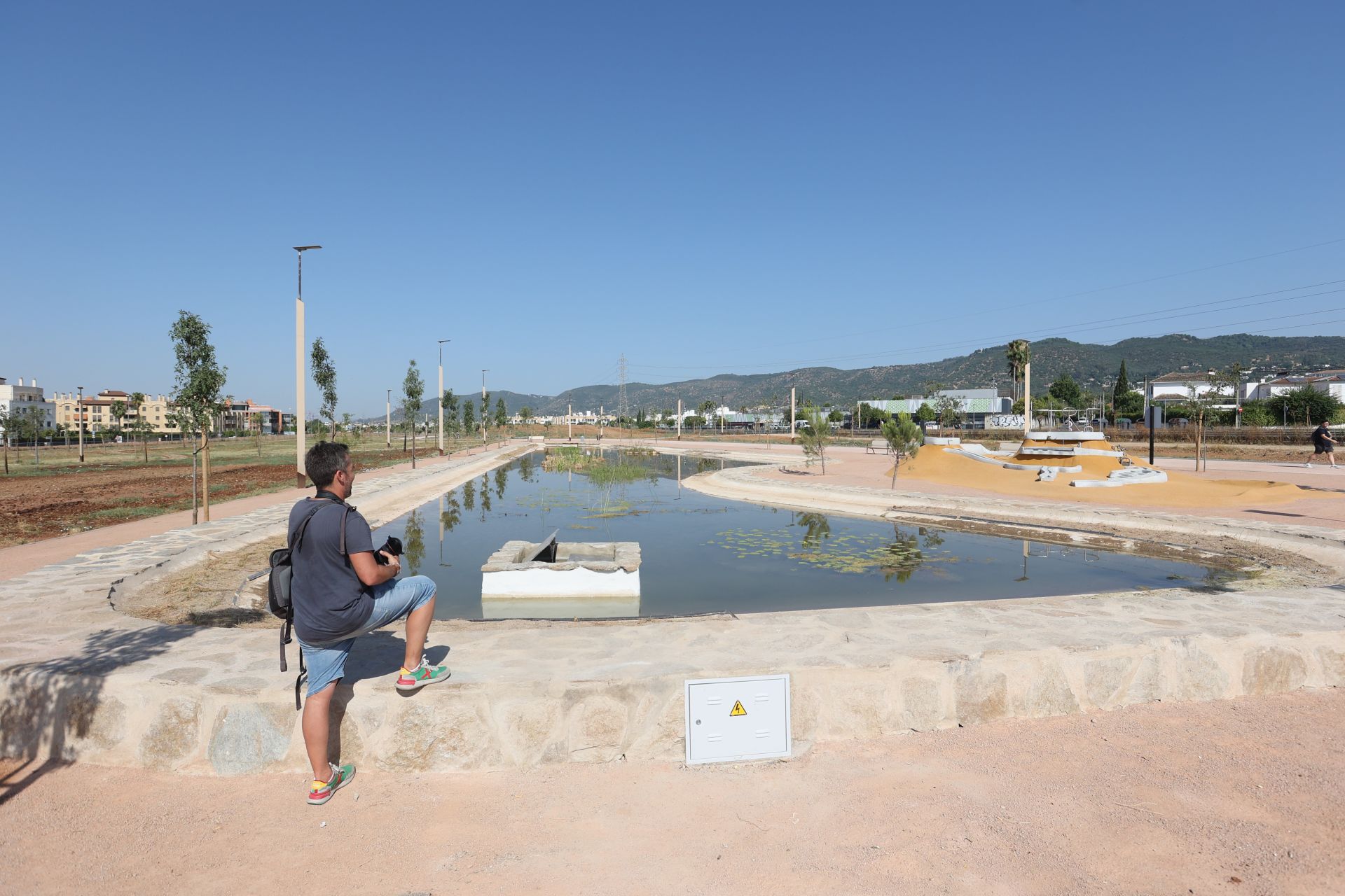Así ha quedado el nuevo parque del Canal de Córdoba, en imágenes
