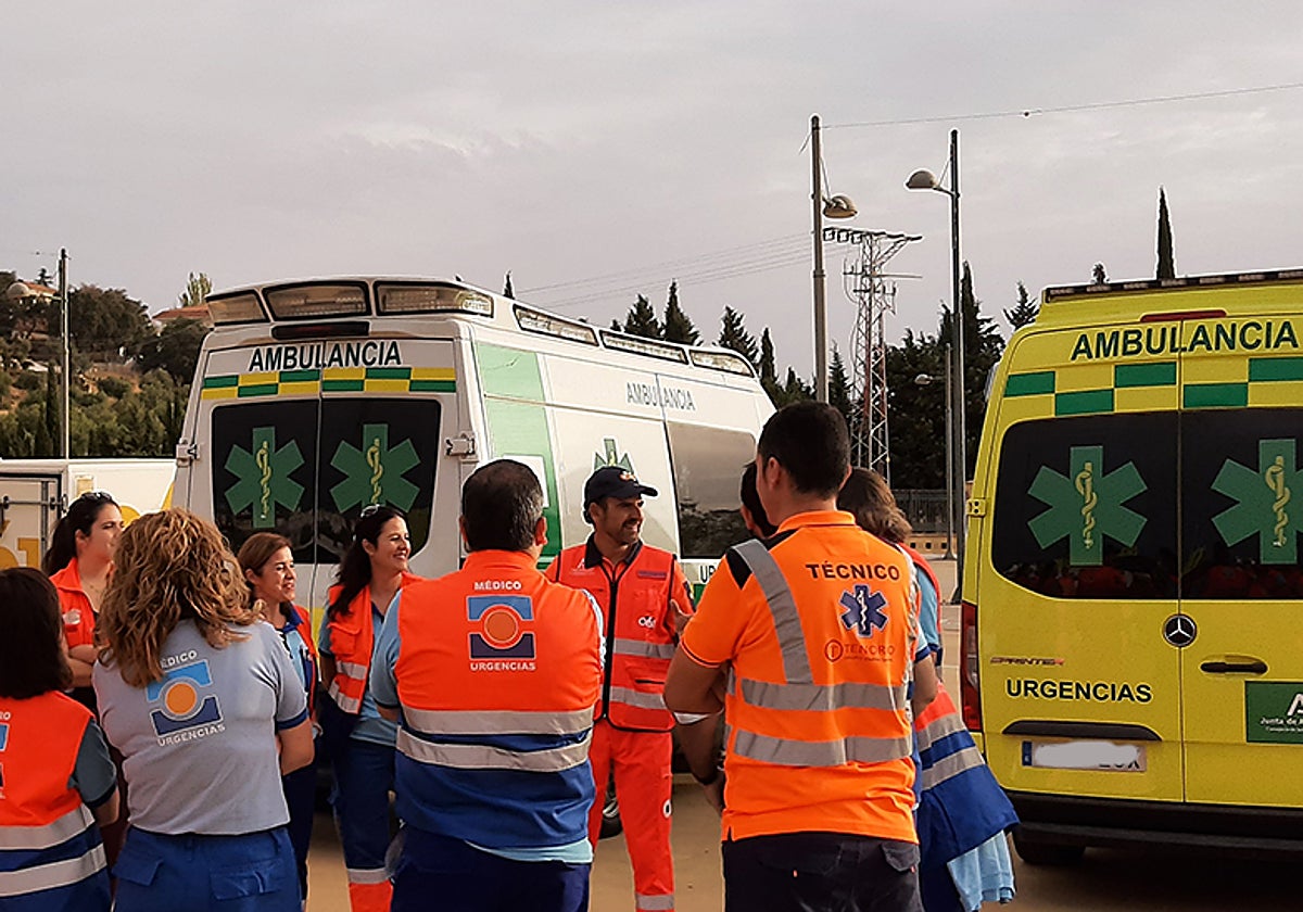 Los heridos han sido trasladados al hospital en ambulancias del 061