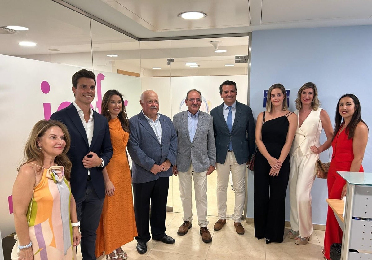 Inauguración de las instalaciones de Icofer en en la clínica El Brillante de la capital cordobesa