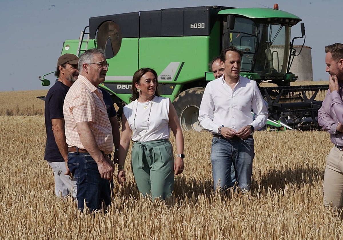 La consejera de Agricultura, María González Corral, presenta los datos de la cosecha 2025 en Castilla y León