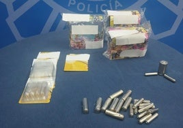 La Policía Nacional desmantela en Yuncler (Toledo) una fábrica de pilas falsificadas con 3,5 millones de unidades listas para distribuir