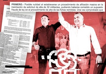 Cerdán y Ábalos amañaron las primarias del PSOE andaluz con más de 800 afiliaciones falsas