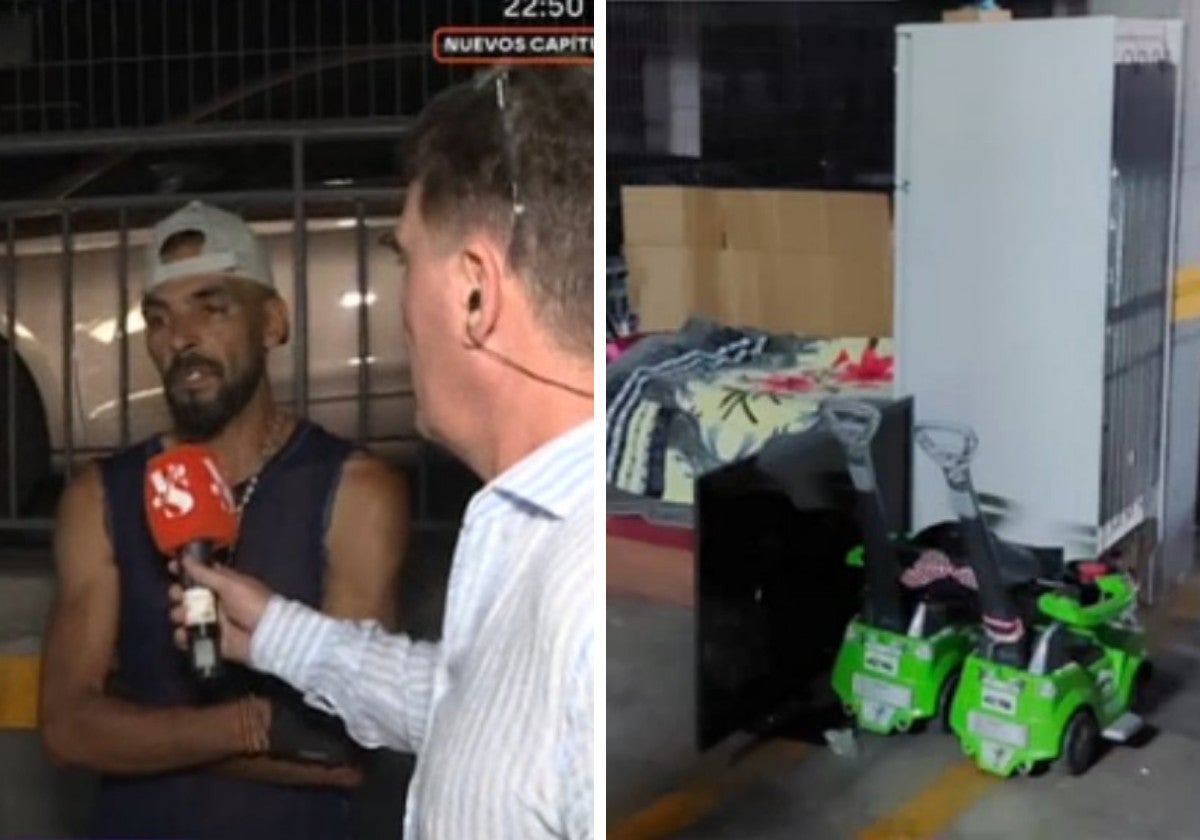 Un argelino okupa una plaza de garaje en un bloque de viviendas sociales en Alcobendas: «Cada vez huele más a meado»
