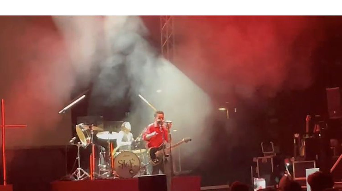 Fito Robles sobre el escenario del Festival