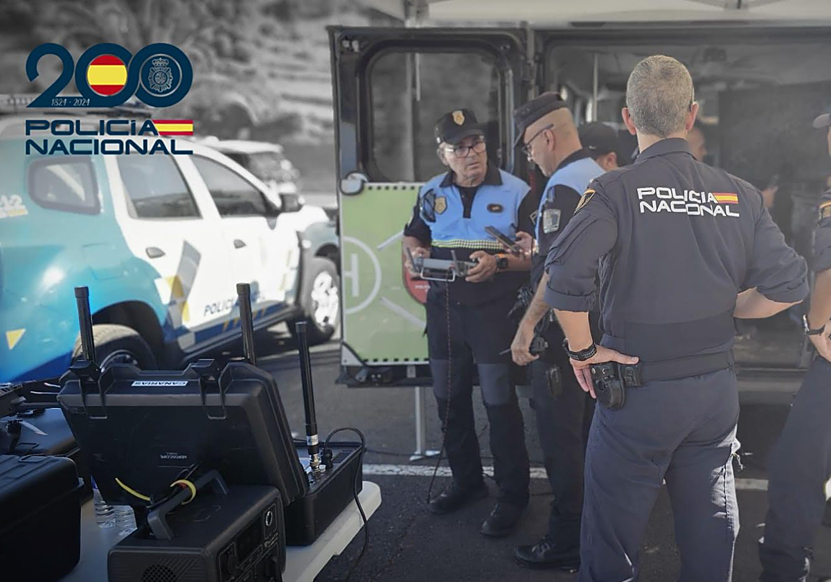 El dron no contaba con autorización para  sobrevolar el perímetro