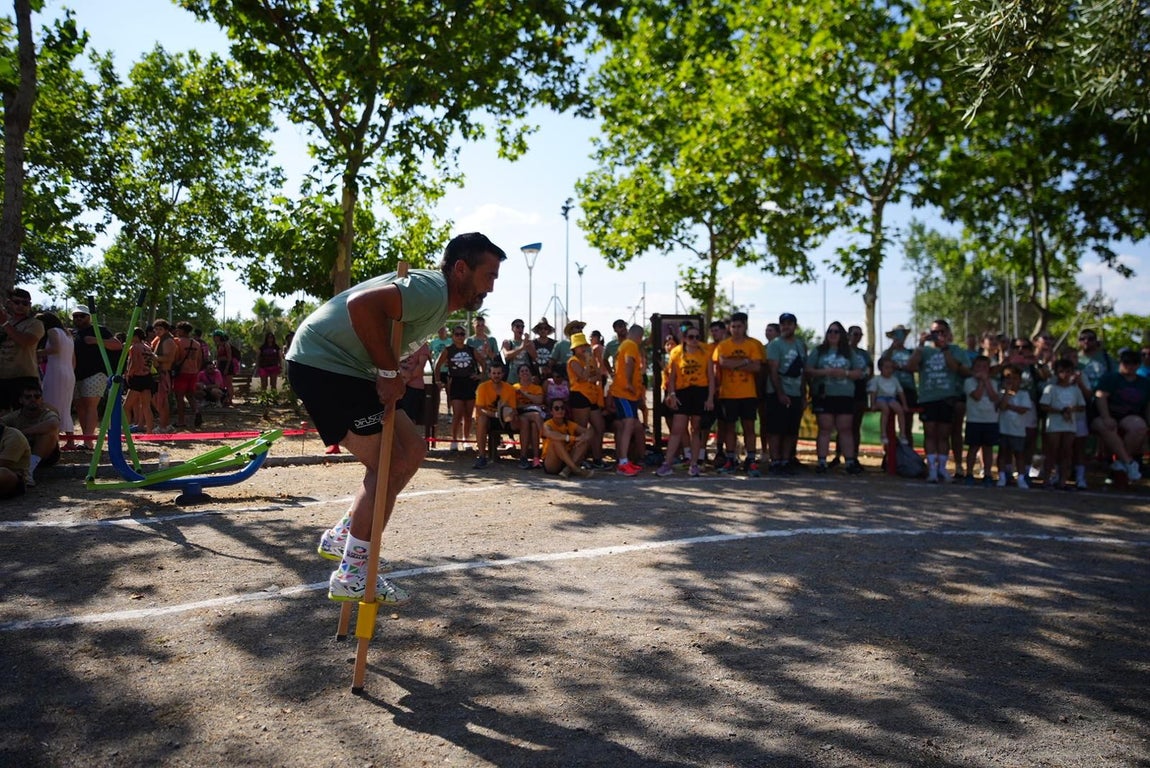 Las Olimpiadas Rurales reviven en Añora el juego más tradicional, en imágenes
